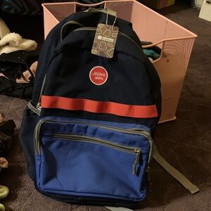Kids Blue and Red Backpack